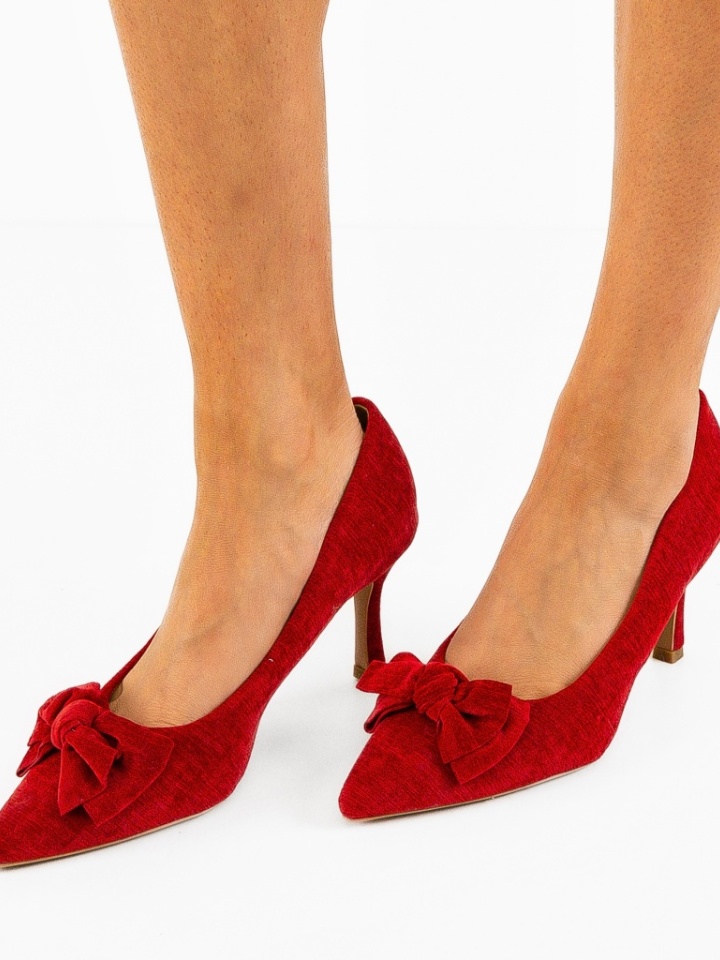 Scarpe da donna Rosse Vynel - Img 3