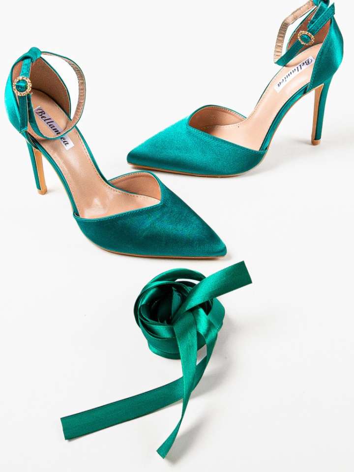 Scarpe da donna Verde Lekan - Img 16