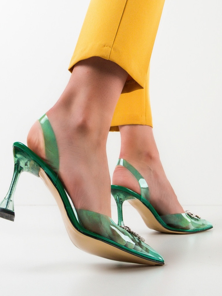 Scarpe da donna Verde Ogasy - Img 11