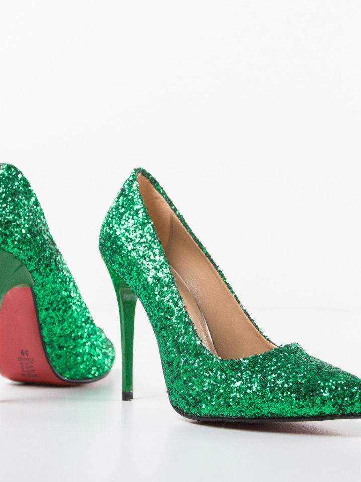Scarpe da donna Verde Pefeba - Img 13