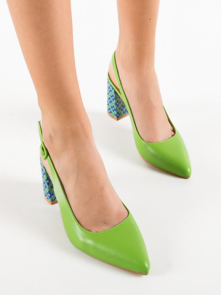 Scarpe da donna Verde Rafda - Img 2