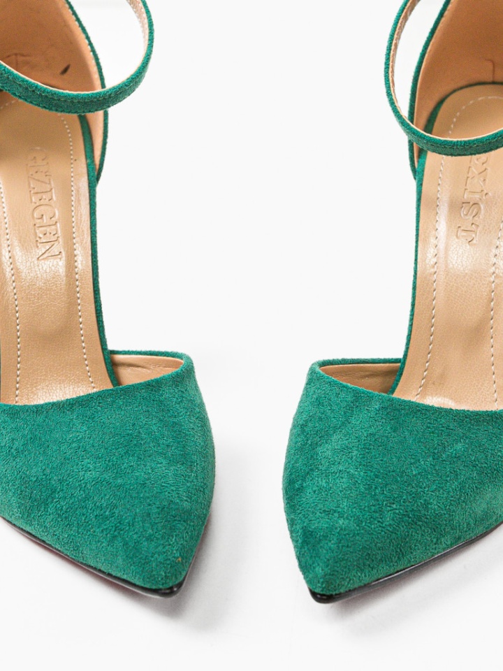 Scarpe da donna Verde Saloka - Img 7