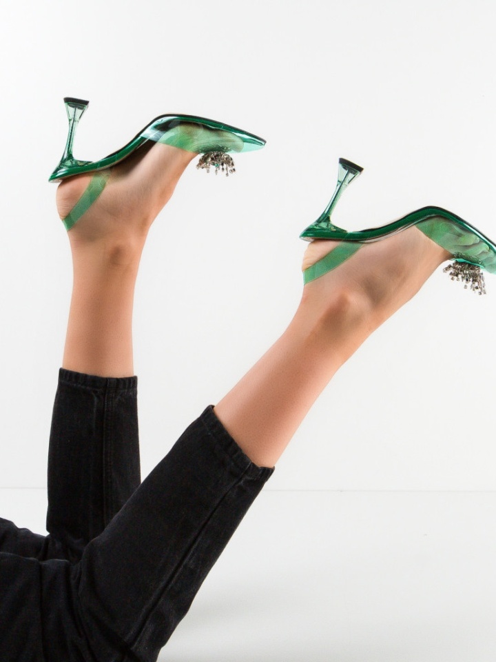 Scarpe da donna Verde Zanag - Img 4