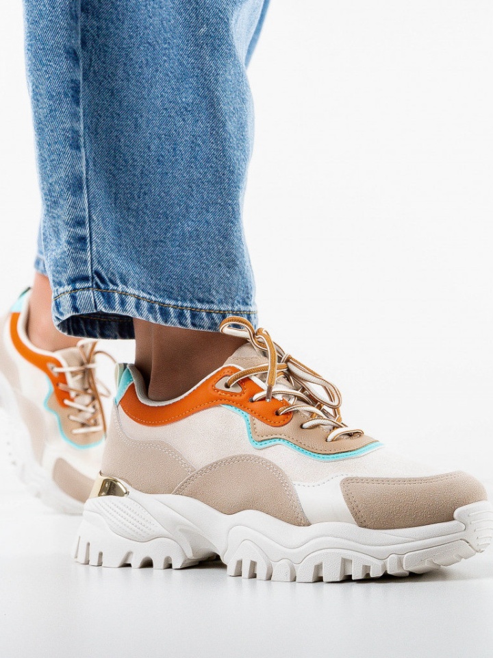 Scarpe sportive Beige Eamon - Img 1
