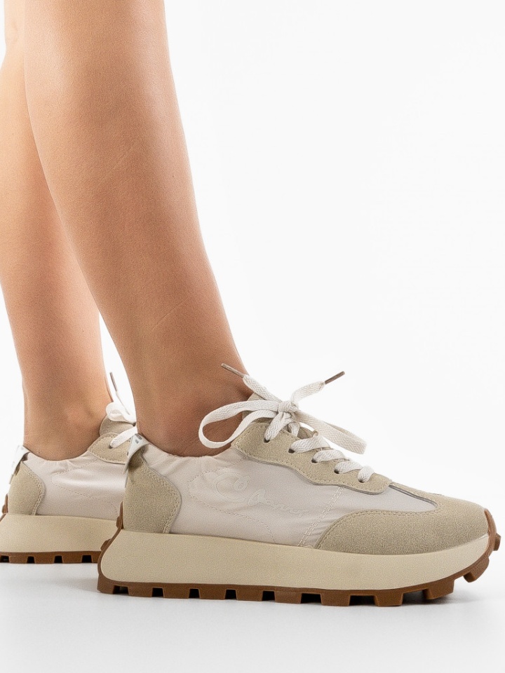 Scarpe sportive Beige Galant - Img 3