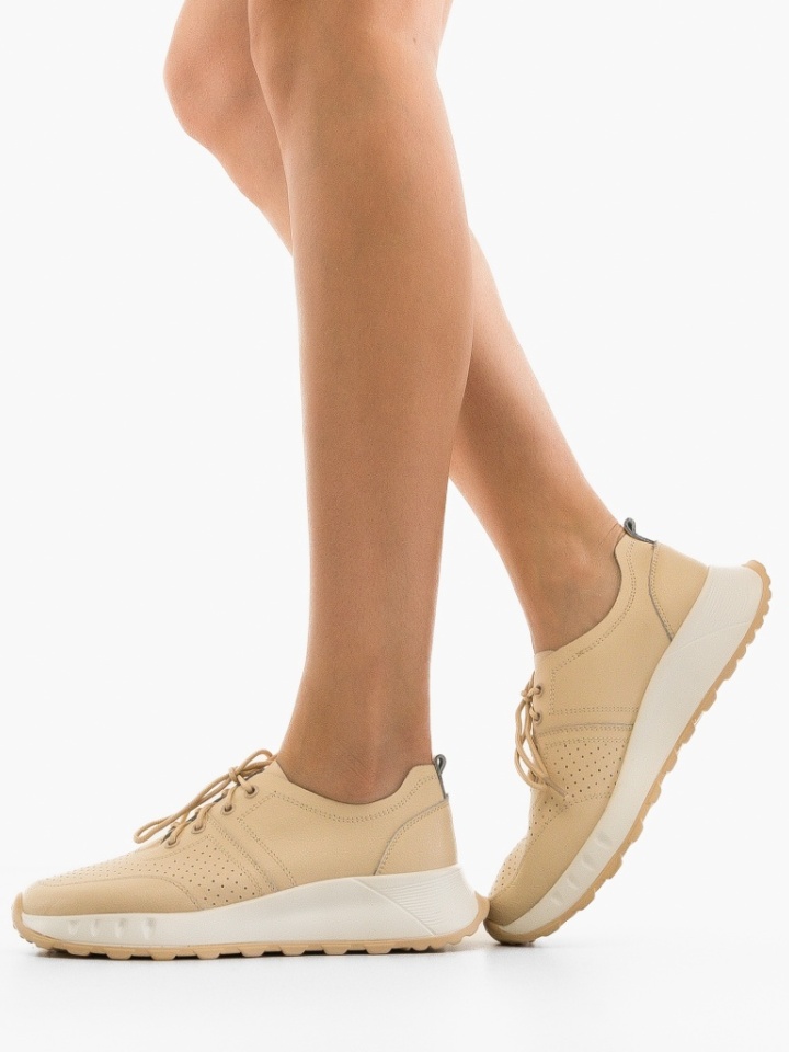 Scarpe sportive Beige Horazia - Img 3