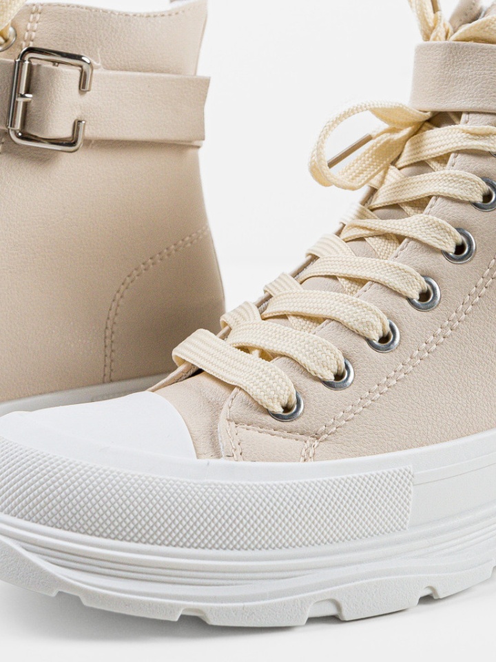Scarpe sportive Beige Lara - Img 12