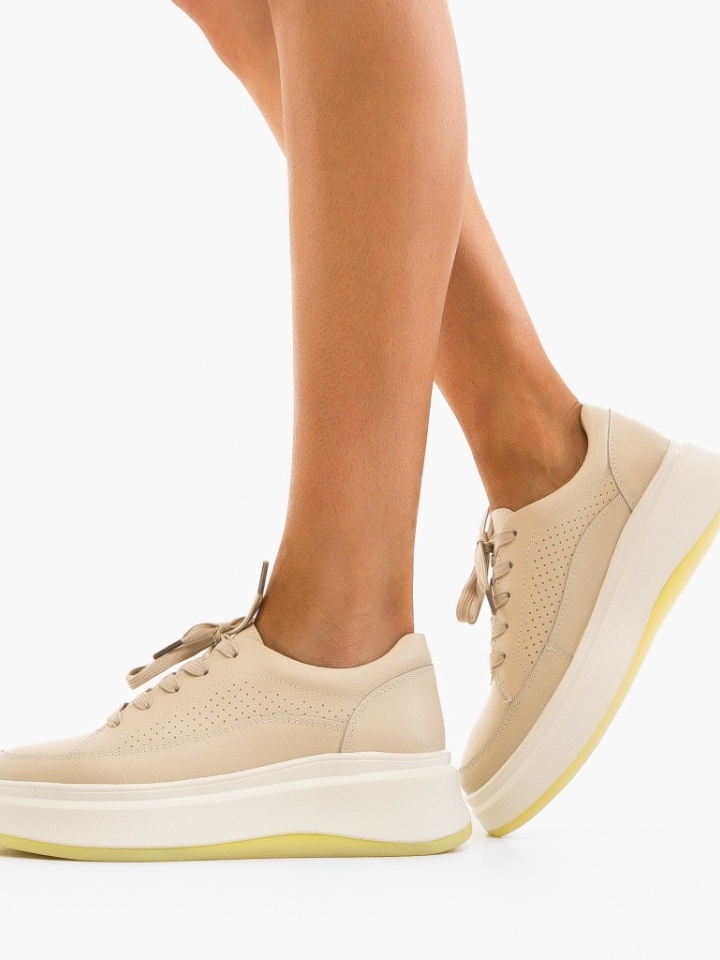 Scarpe sportive Beige Ronda - Img 4