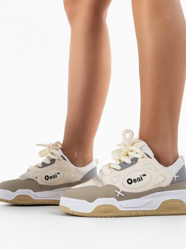 Scarpe sportive Beige Scarl - Img 2