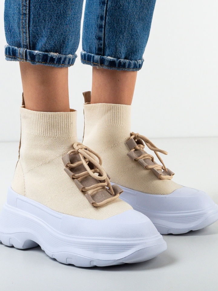 Scarpe sportive Beige Solare - Img 5