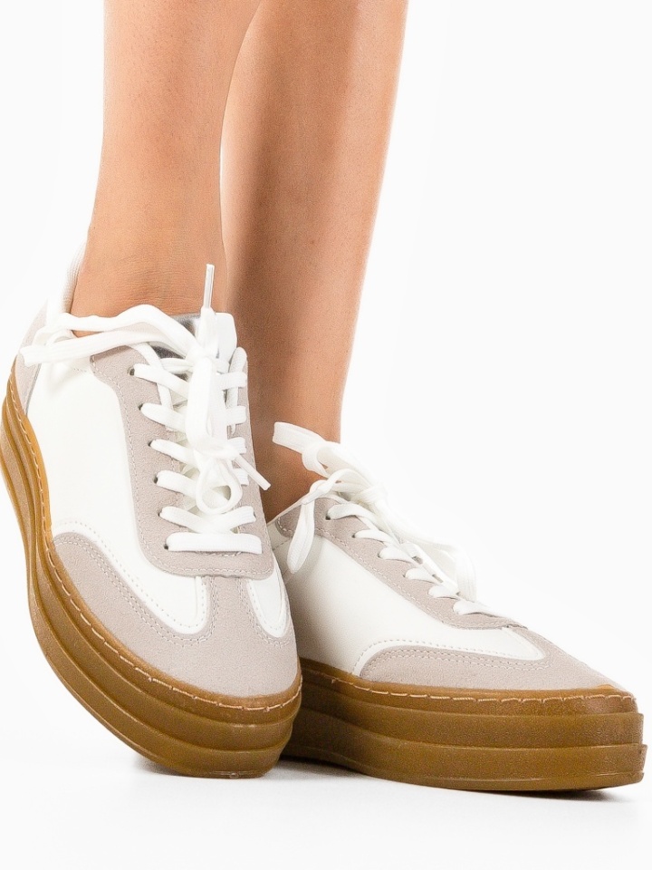 Scarpe sportive Bianche Jaswin - Img 1