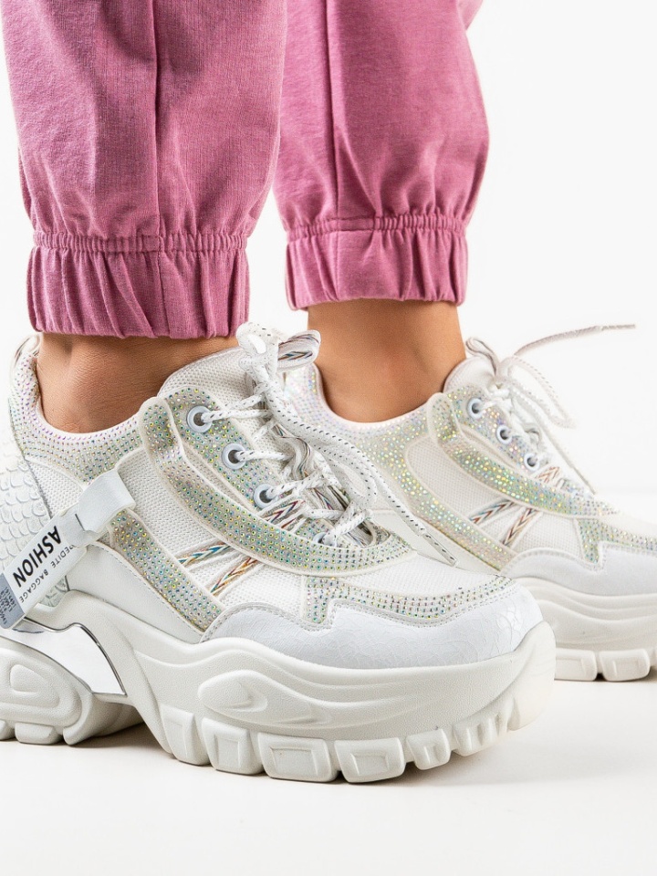 Scarpe sportive Bianche Klamun - Img 11