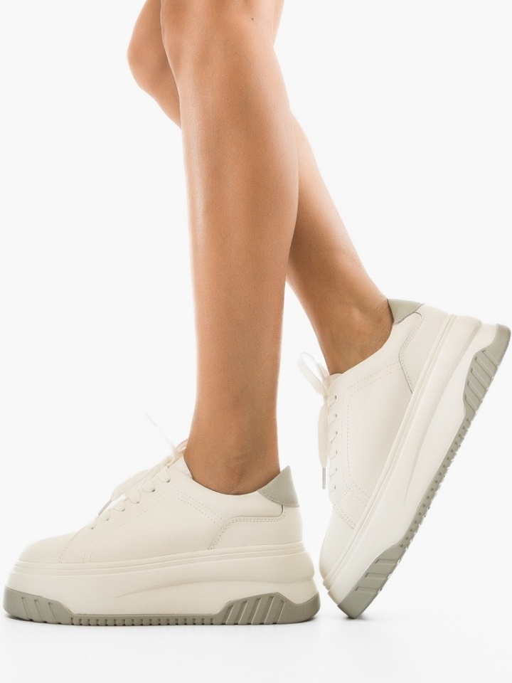 Scarpe sportive Bianche Krimna - Img 4
