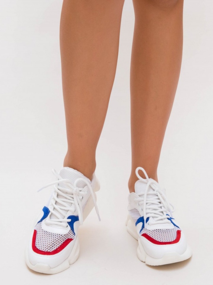 Scarpe sportive Bianche Mega - Img 4