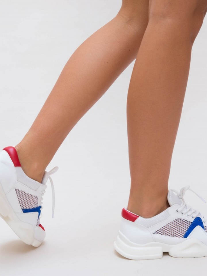 Scarpe sportive Bianche Mega - Img 8