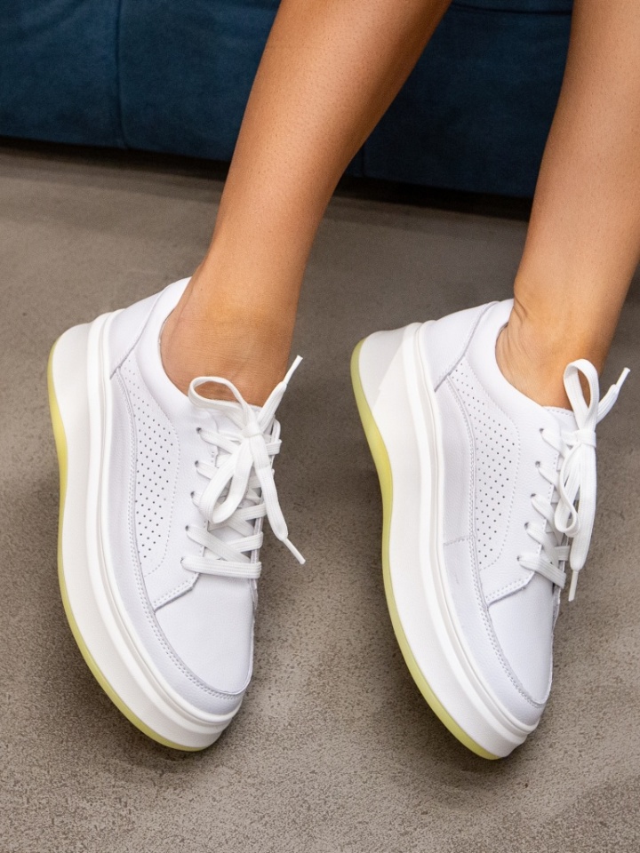Scarpe sportive Bianche Ronda - Img 4