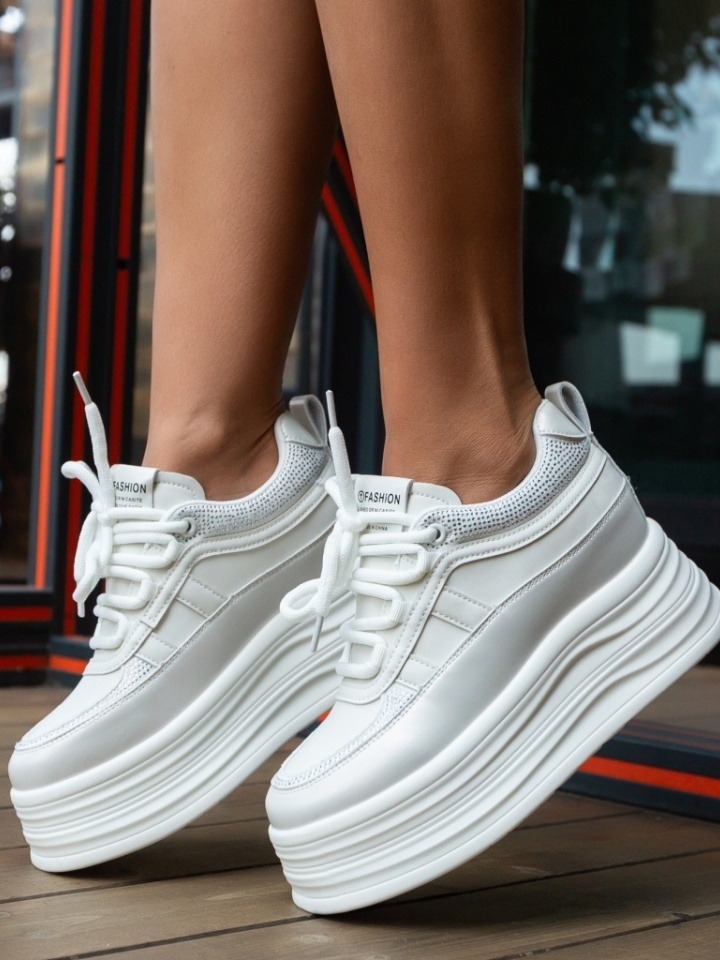 Scarpe sportive Bianche Sheorni - Img 3
