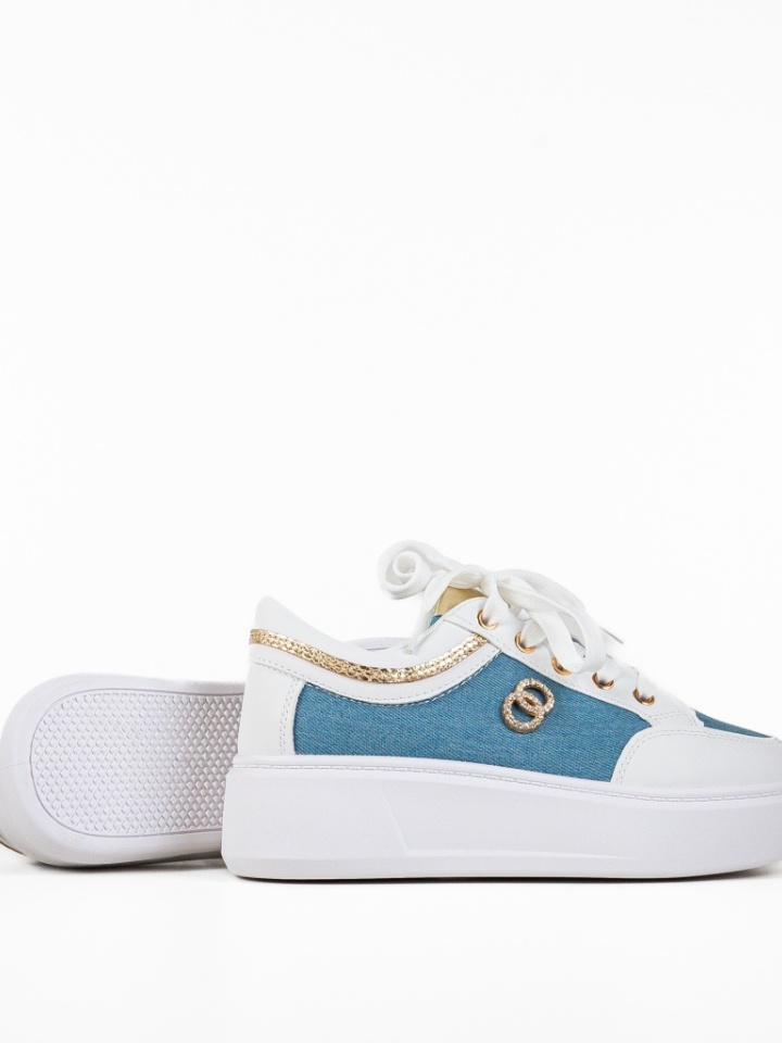 Scarpe sportive Blu Donato - Img 4