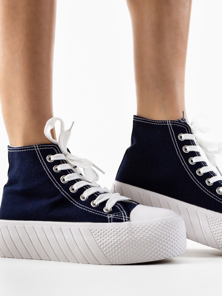 Scarpe sportive Blu navy Downs - Img 2