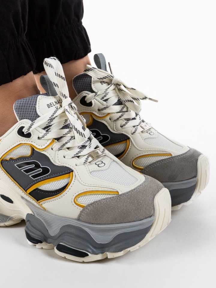 Scarpe sportive Grige Galata - Img 4