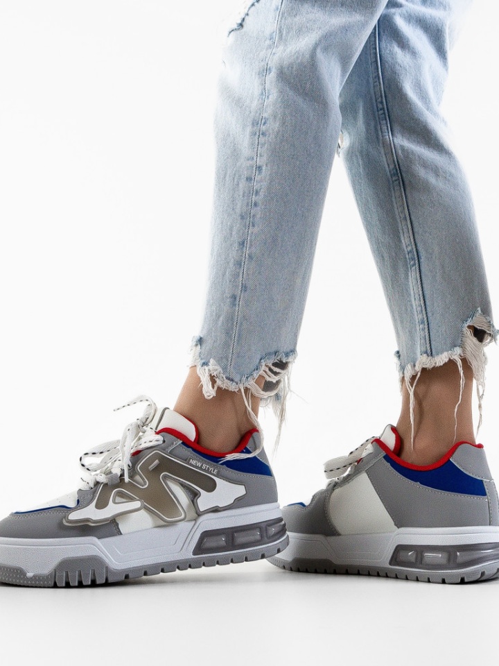 Scarpe sportive Grige Niustile - Img 3