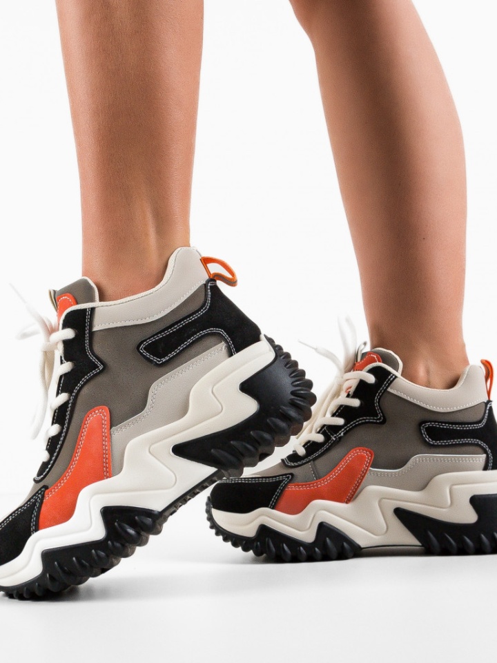 Scarpe sportive Grige Orangyna - Img 2