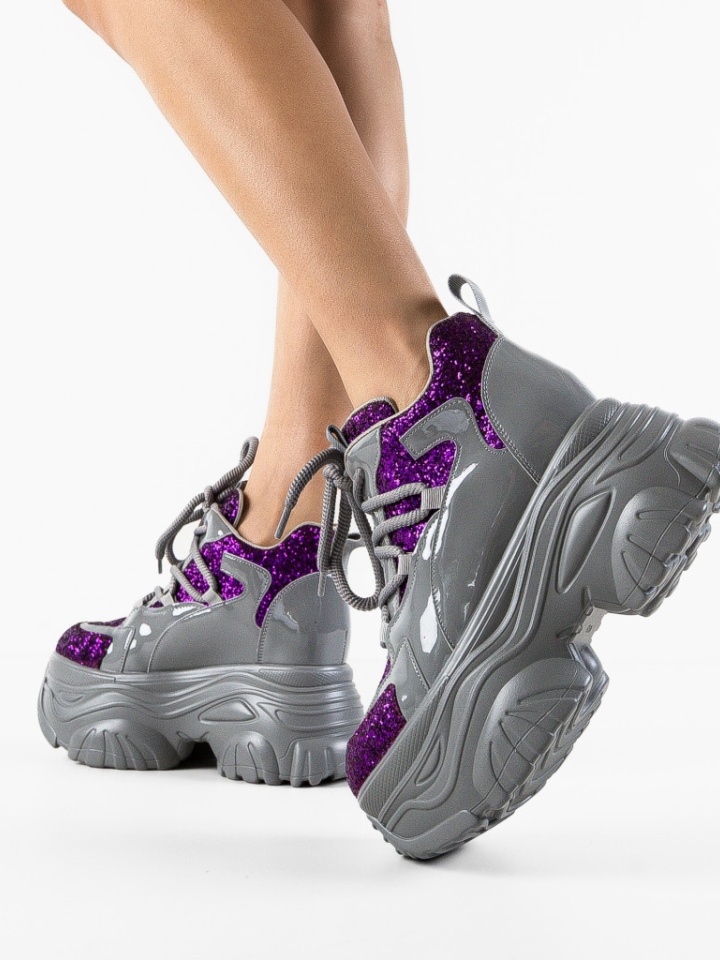 Scarpe sportive Grige Tijuana - Img 4