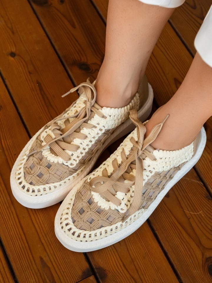 Scarpe sportive Khaki Aihao - Img 4