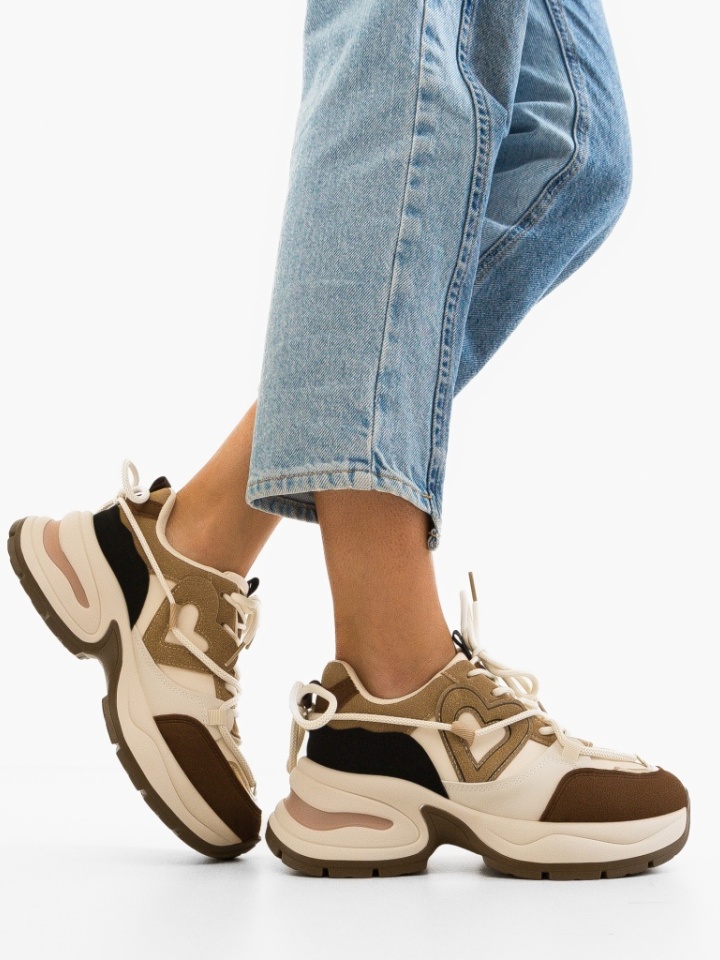 Scarpe sportive Khaki Arjun - Img 2