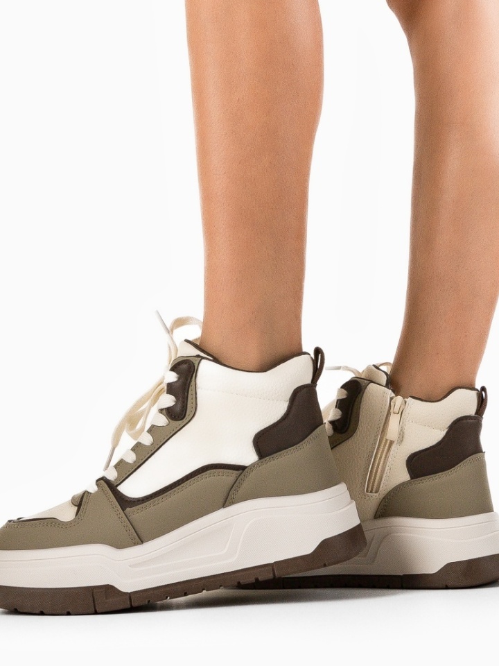 Scarpe sportive Khaki Okayta - Img 3