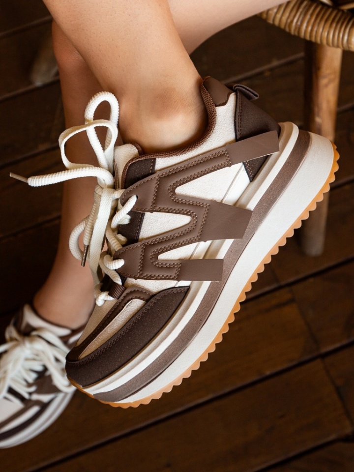 Scarpe sportive Marroni Chika - Img 1