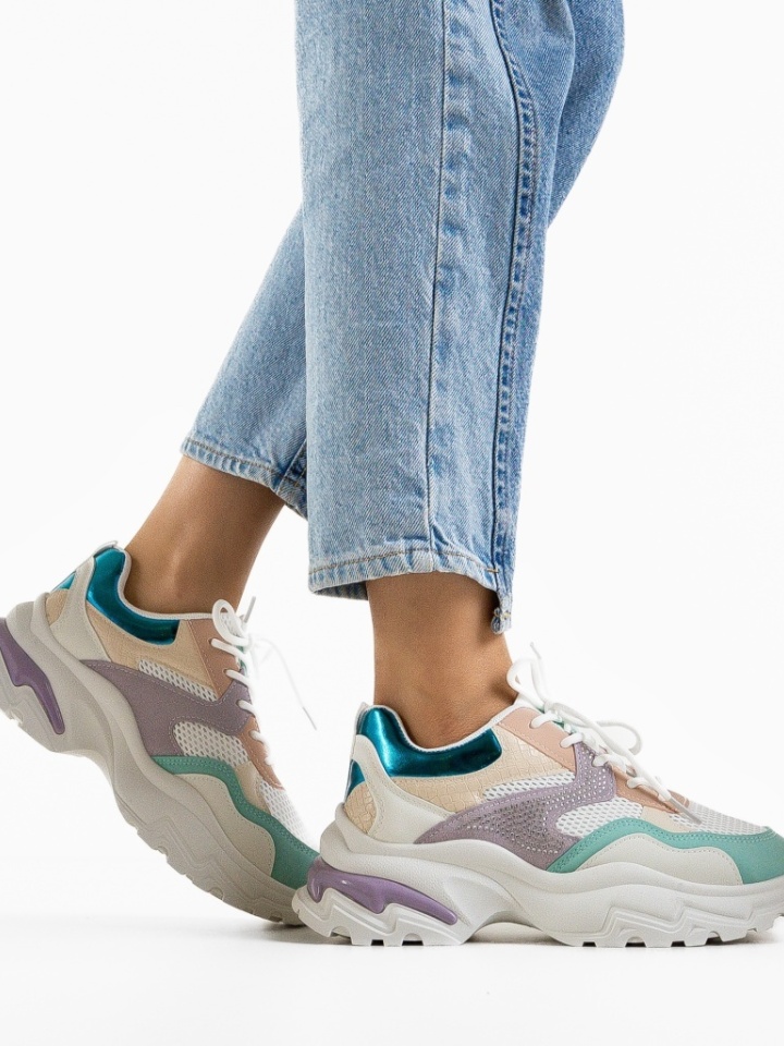 Scarpe sportive Multicolori Leonarda - Img 1