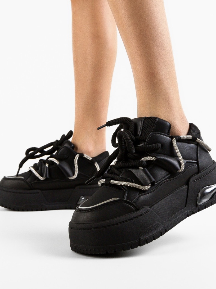 Scarpe sportive Nere Cationi - Img 4