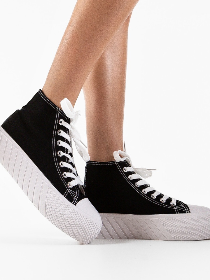 Scarpe sportive Nere Downs - Img 3