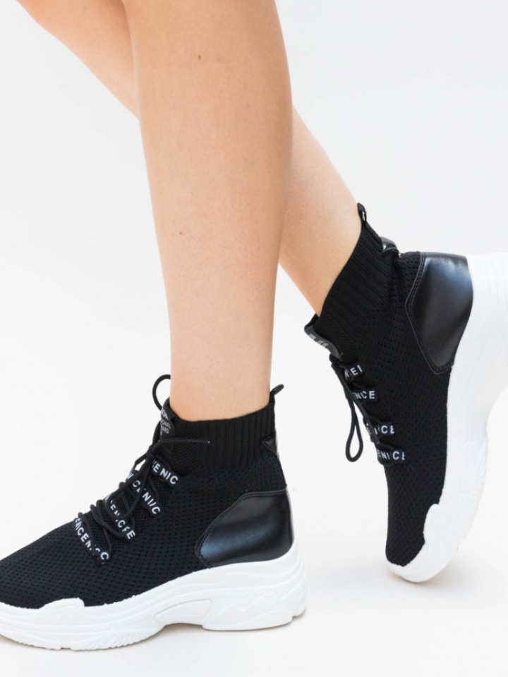 Scarpe sportive Nere Faby - Img 2