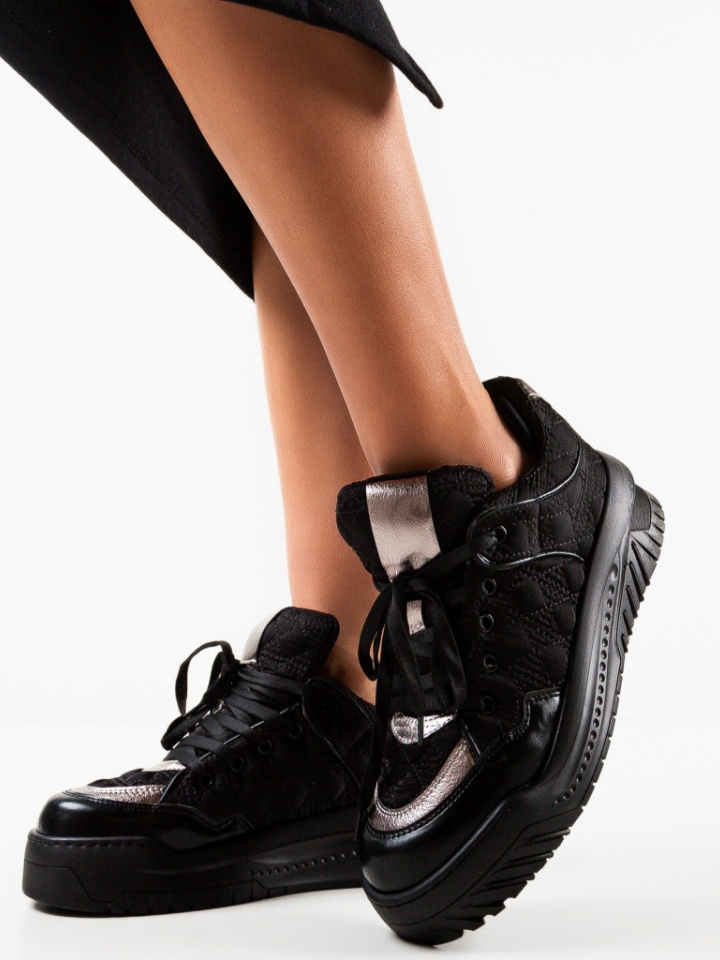 Scarpe sportive Nere Gaston - Img 3