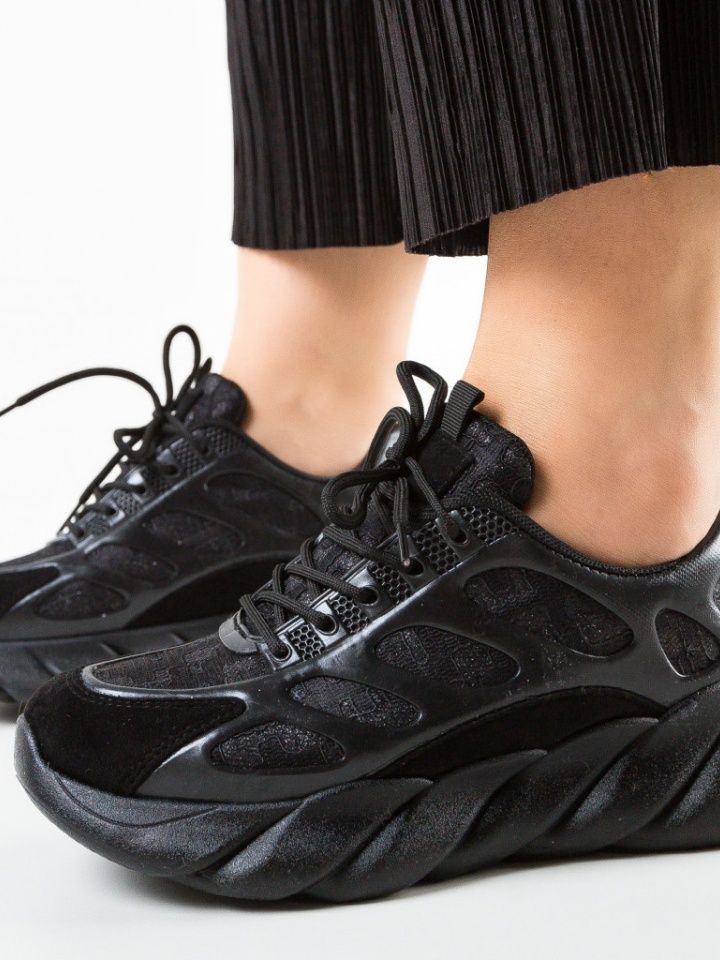 Scarpe sportive Nere Idris - Img 2