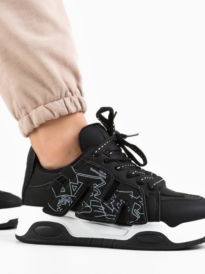 Scarpe sportive Nere Kamal - Img 3