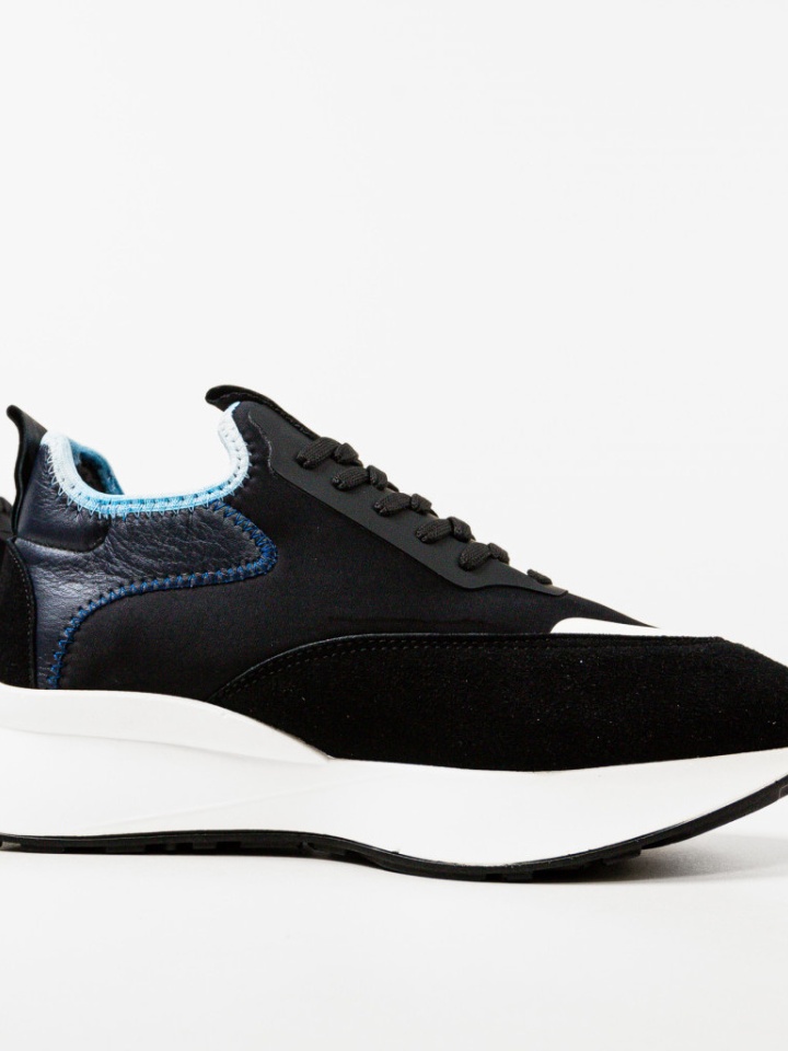 Scarpe sportive Nere Londan - Img 8