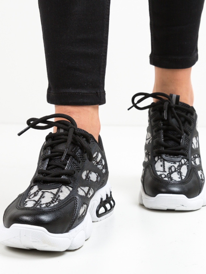 Scarpe sportive Nere Nikola - Img 3