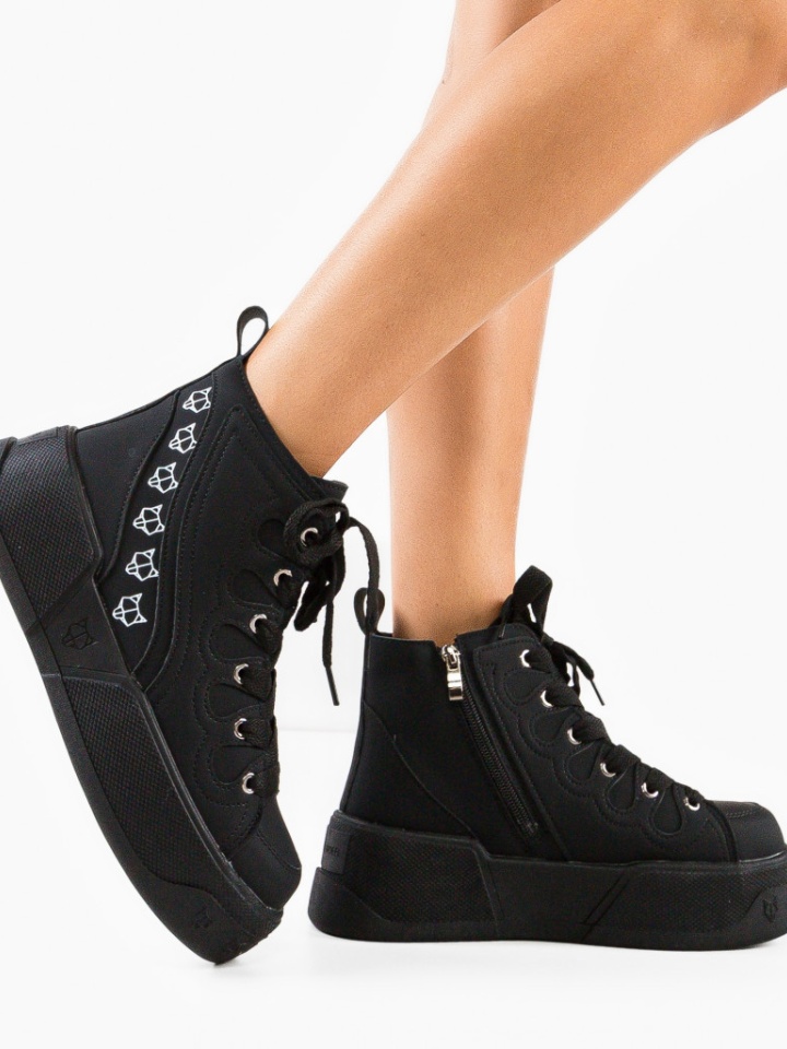 Scarpe sportive Nere Piret - Img 2