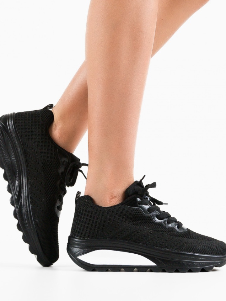 Scarpe sportive Nere Regis - Img 1