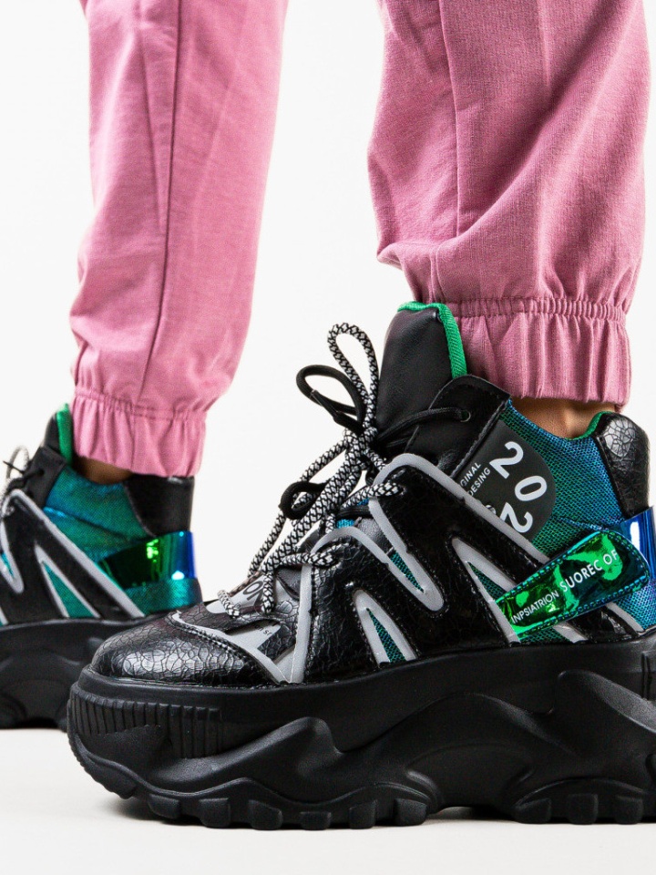 Scarpe sportive Nere Source - Img 1