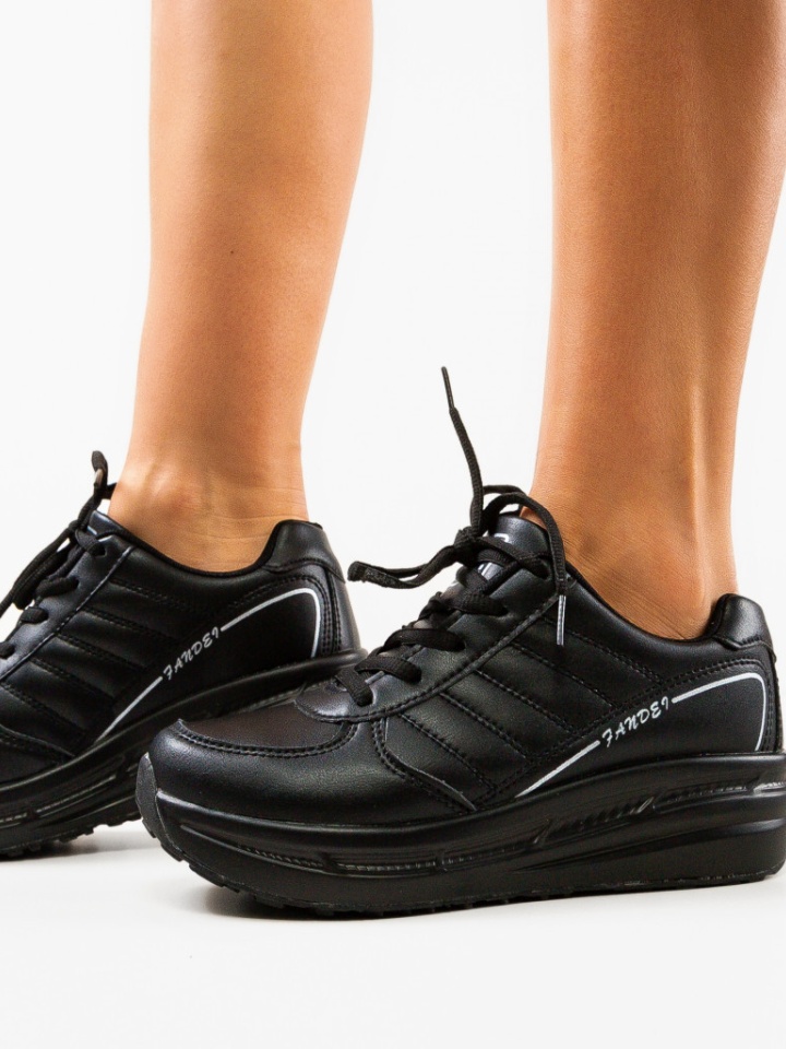 Scarpe sportive Nere Tranaf - Img 2