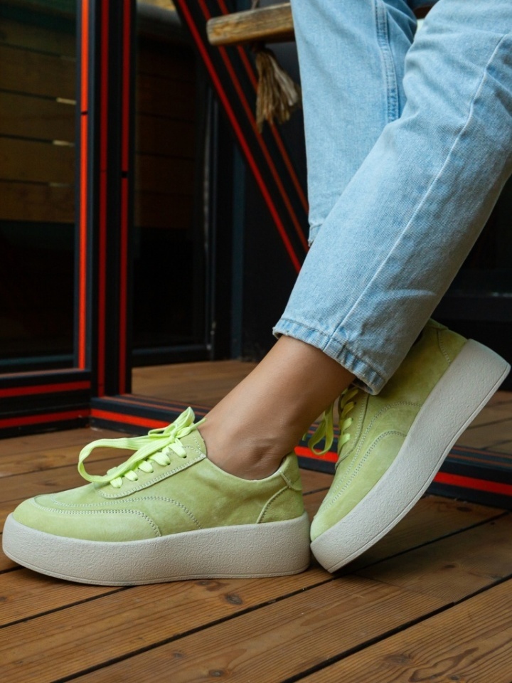 Scarpe sportive Verde Brittni - Img 2