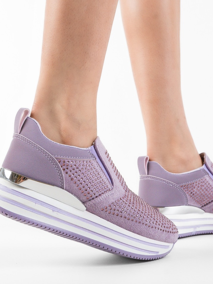 Scarpe sportive Viola Jazmin - Img 2