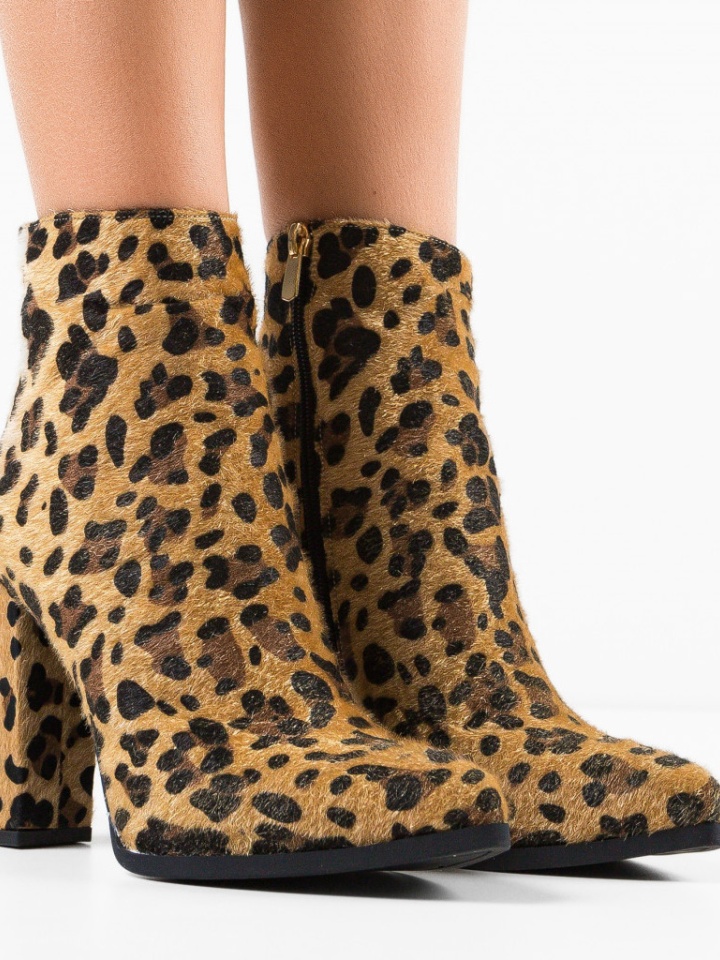 Stivali bassi Animal Print Famusa - Img 10