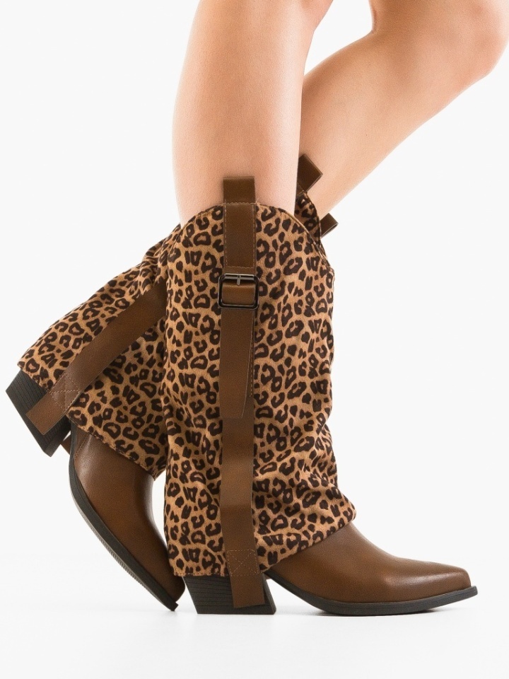 Stivali bassi Animal Print Inga - Img 2