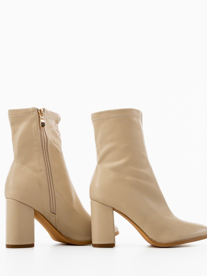 Stivali bassi Beige Benaj - Img 5