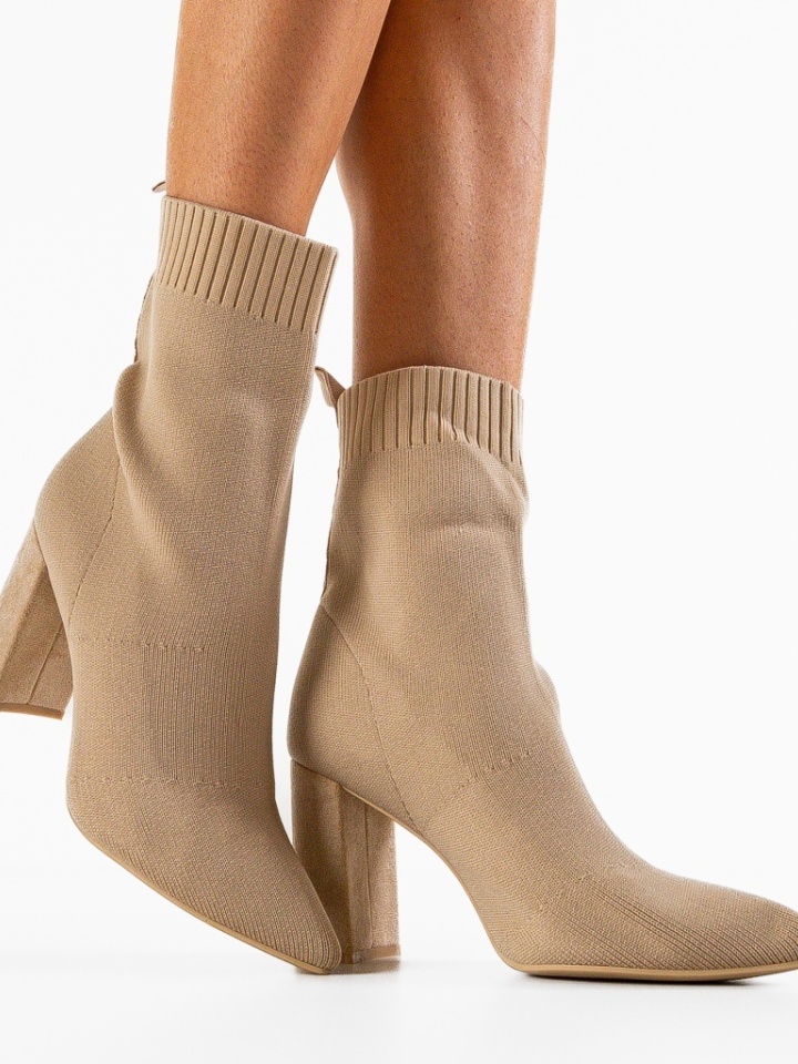 Stivali bassi Beige Vlasta - Img 2